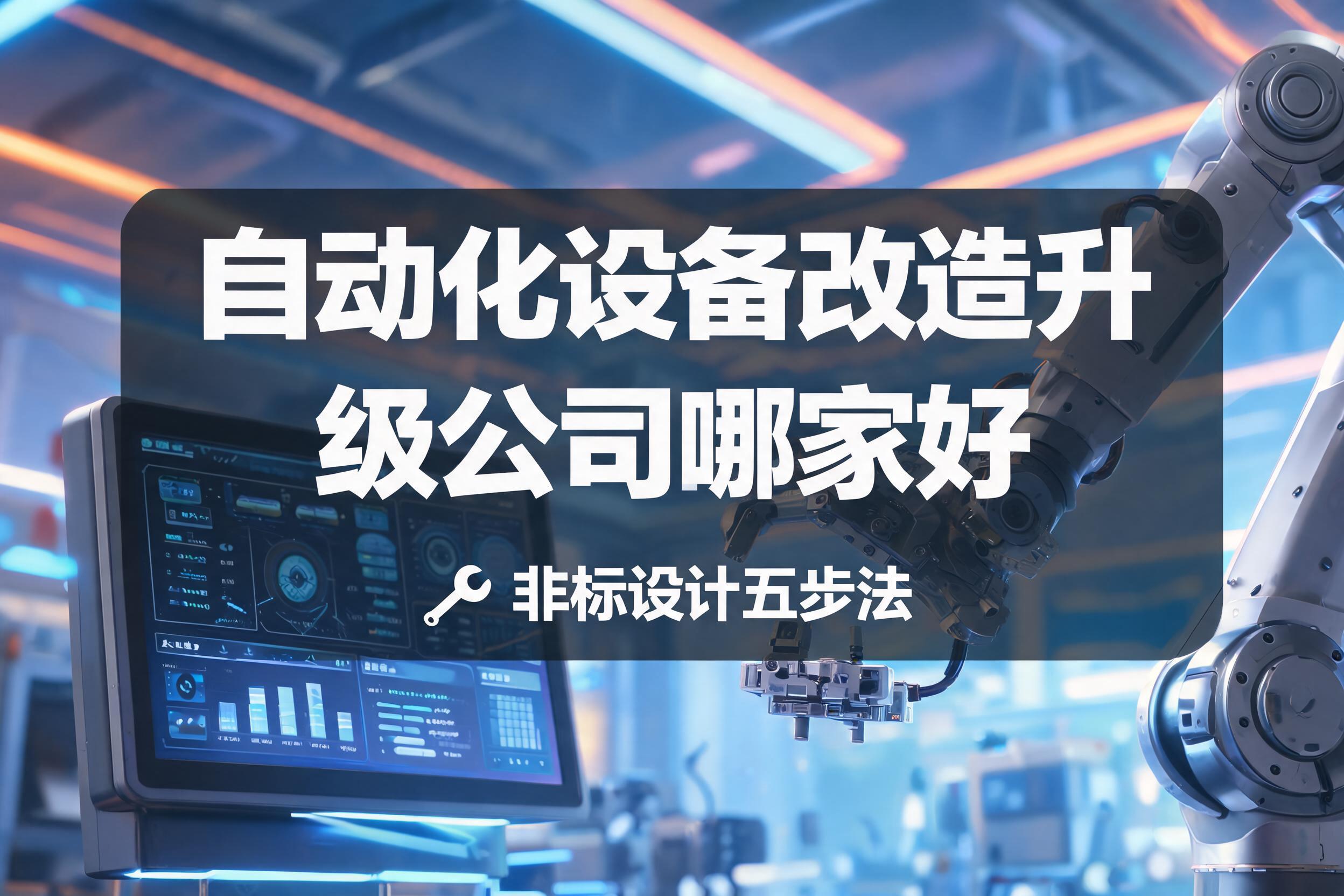 自动化设备改造升级公司哪家好_非标设计五步法